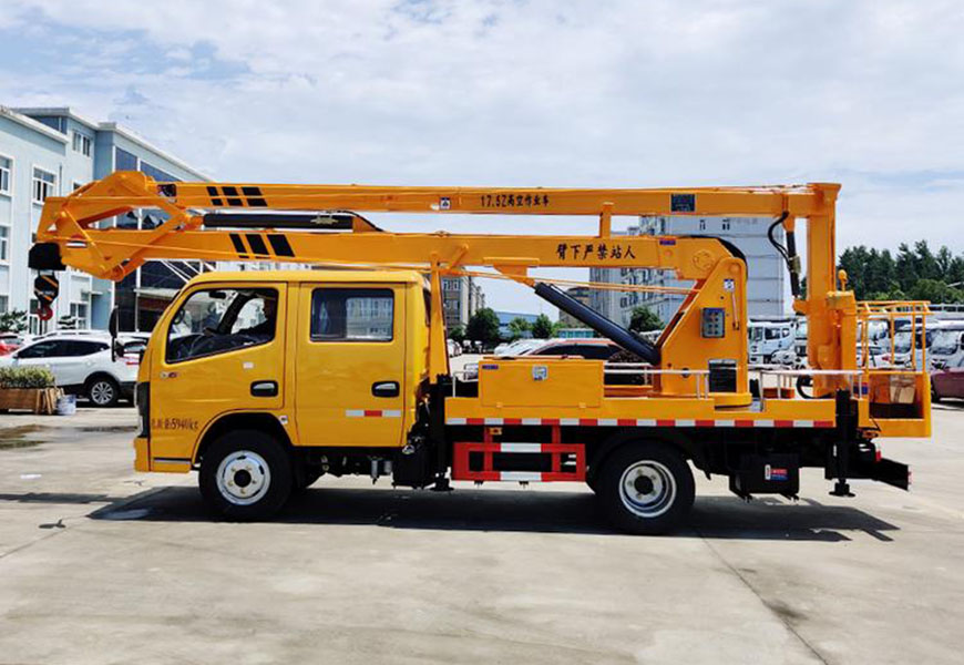 东风14米16米高空作业车_双排座高空作业车