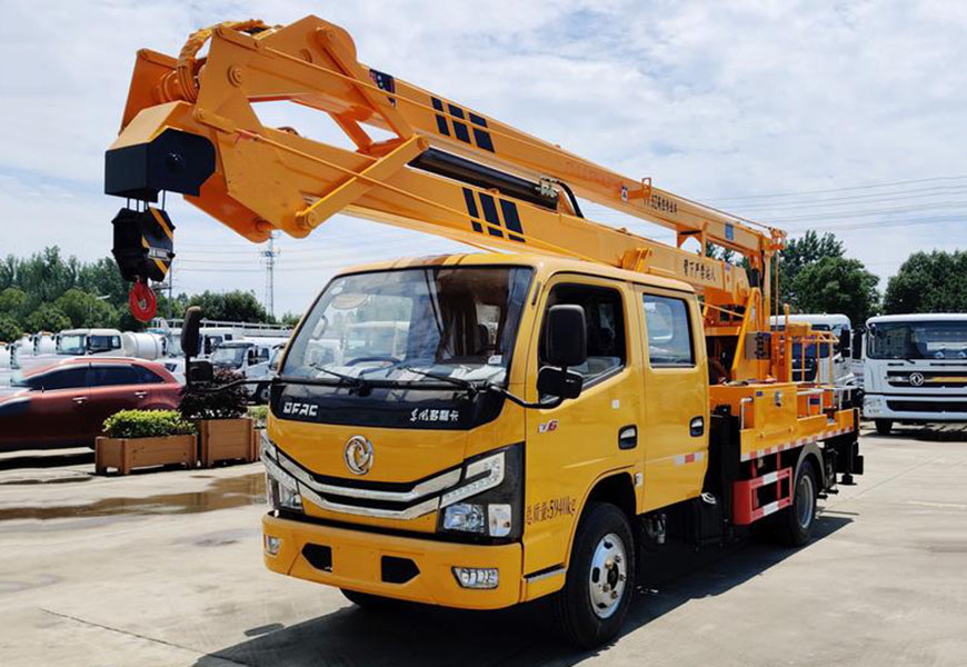 东风14米16米高空作业车_双排座高空作业车