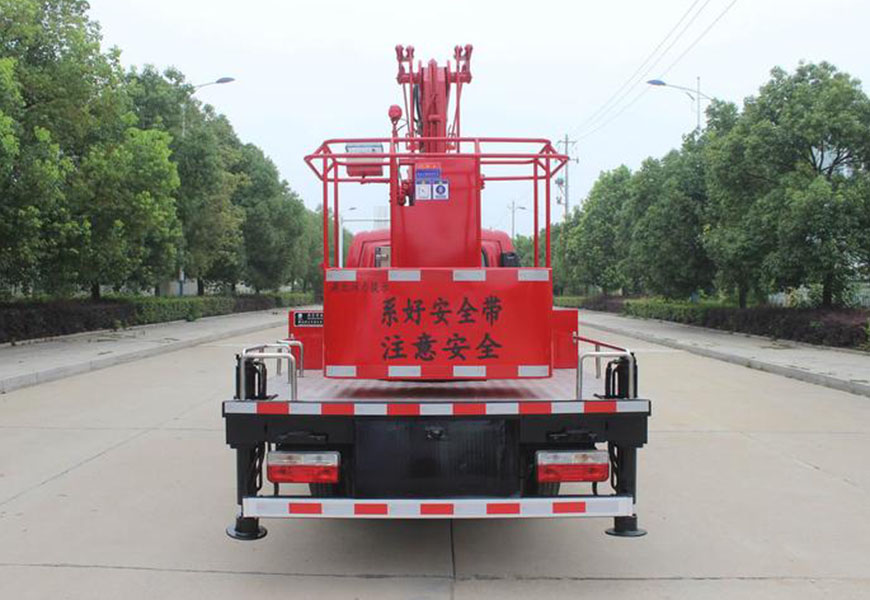 程力高空作业车_东风途逸双排13米高空作业车