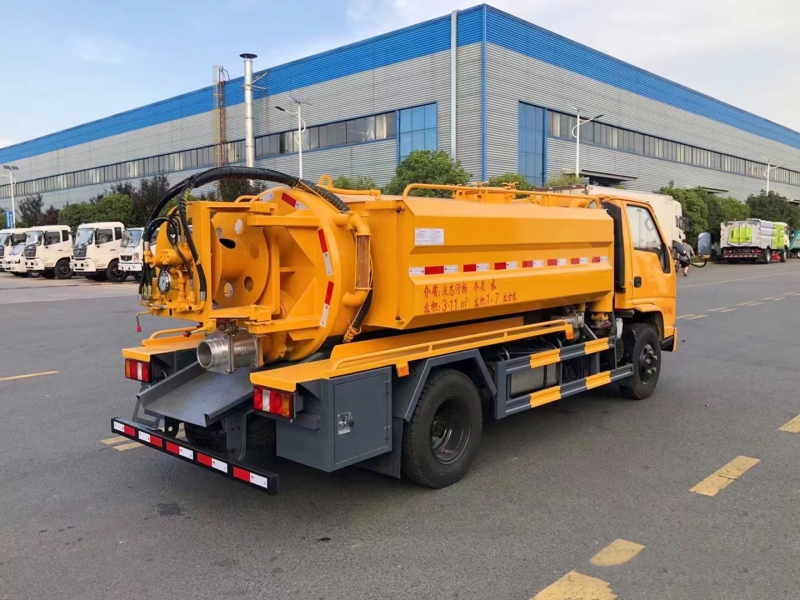 国六江铃顺达清洗吸污车 国六江铃顺达清洗吸污车