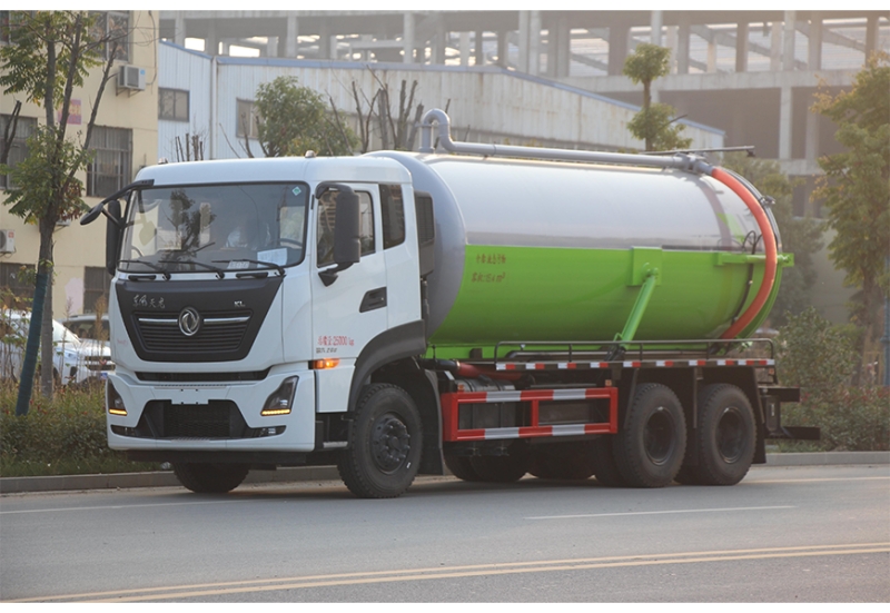 东风天龙后双桥18立方吸污车 东风天龙后双桥18立方吸污车