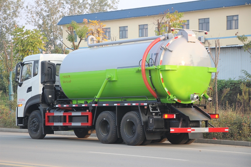 东风天龙后双桥18立方吸污车 东风天龙后双桥18立方吸污车