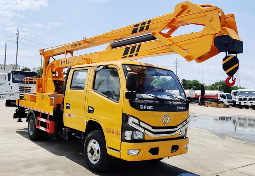 东风14米16米高空作业车_双排座高空作业车