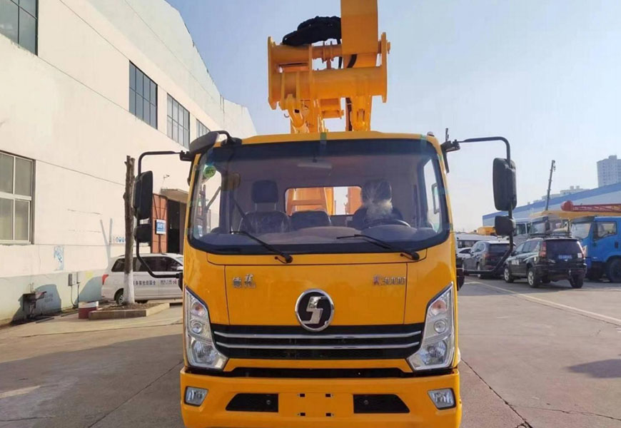 程力高空作业车_陕汽绝缘高空作业车