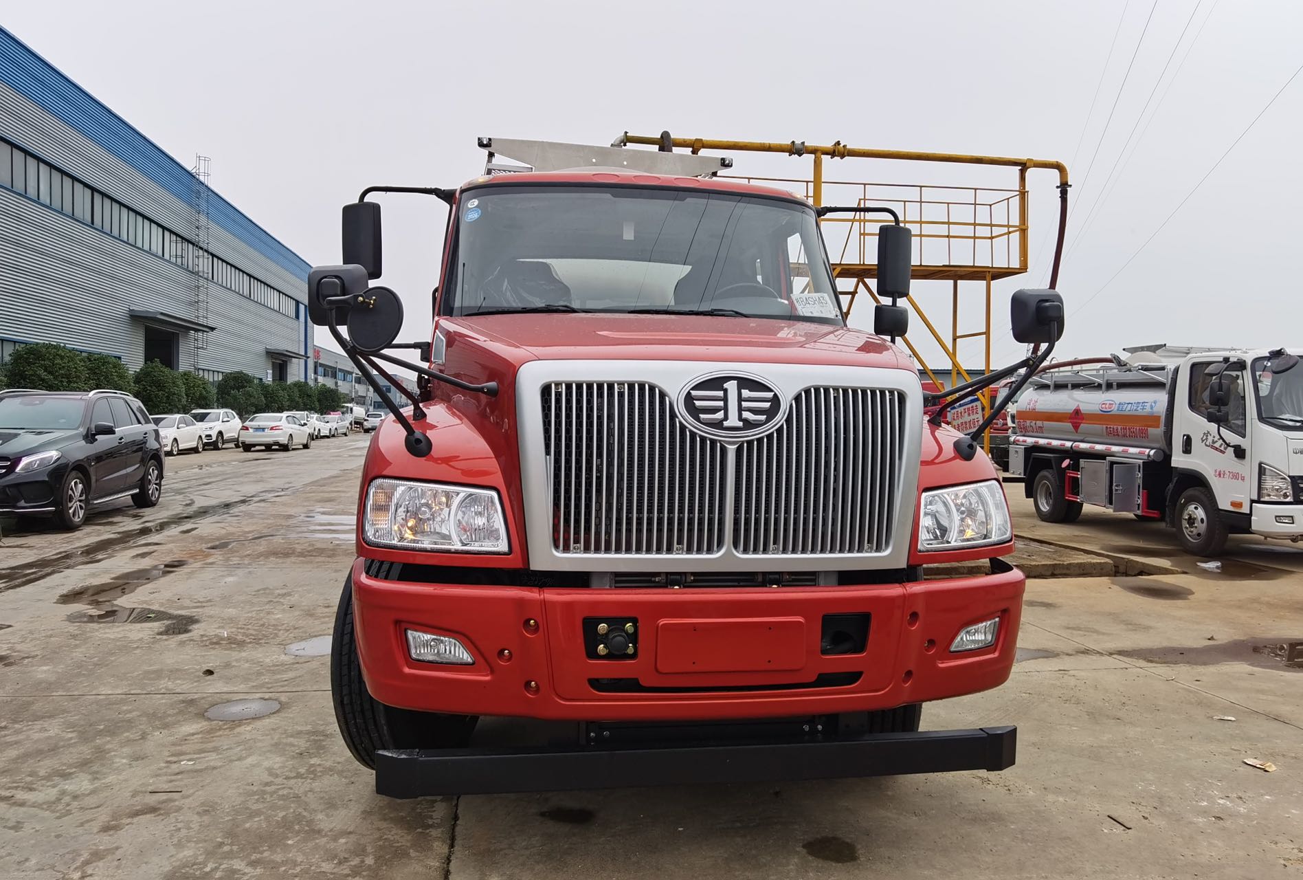 程力专汽铝合金42立方食用油半挂运输车 程力专汽铝合金42立方食用油半挂运输车