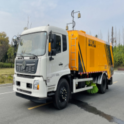 程力重工吸尘车_路面刨洗施工吸尘车