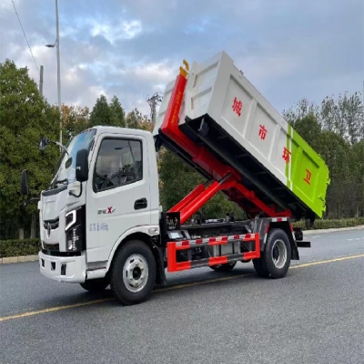 8方勾臂车（蓝牌）_建筑装修垃圾运输车