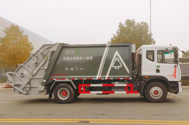 垃圾分类时代必备！程力四色分类垃圾车详解
