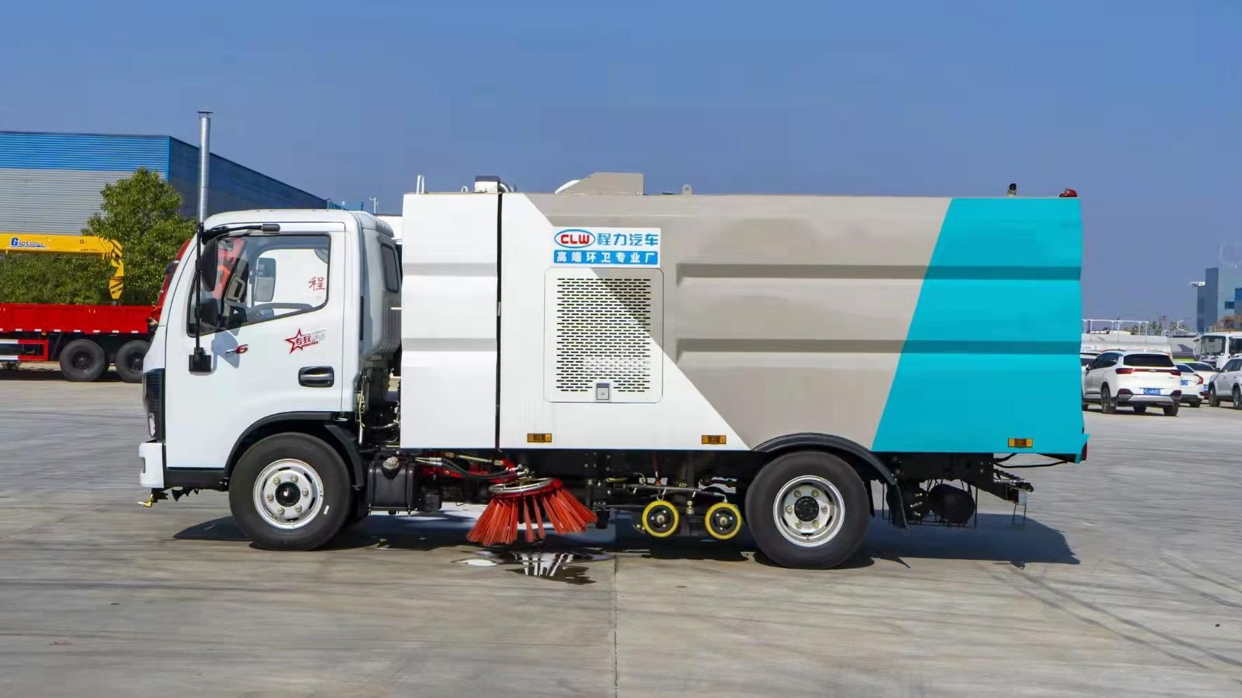 【专业】程力汽车道路清扫车：制造专家，品质保证！