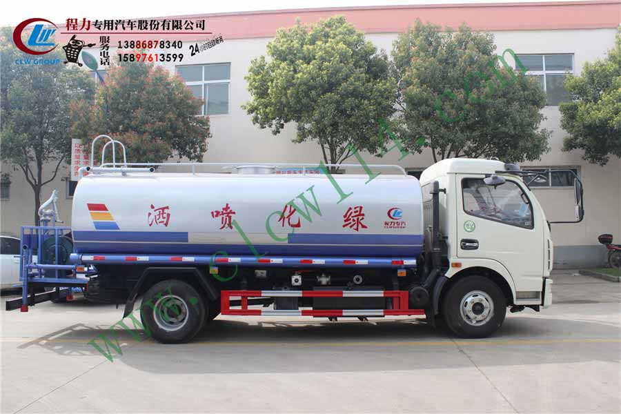 东风8吨洒水车_程力洒水车