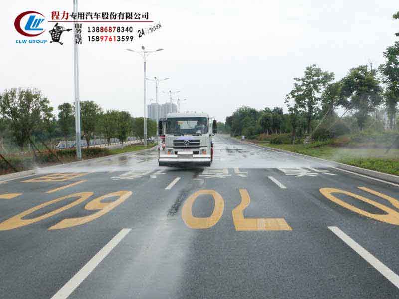 东风天锦道路高压清洗车